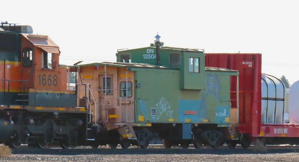 BNSF 1668-BN 12504-BN 621192